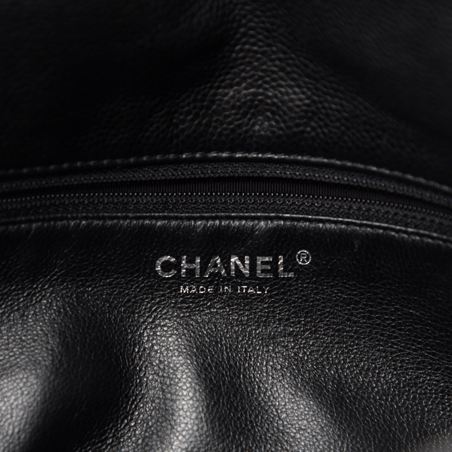 Chanel Caviar Timeless CC Accordion Flap Black 8 of 10