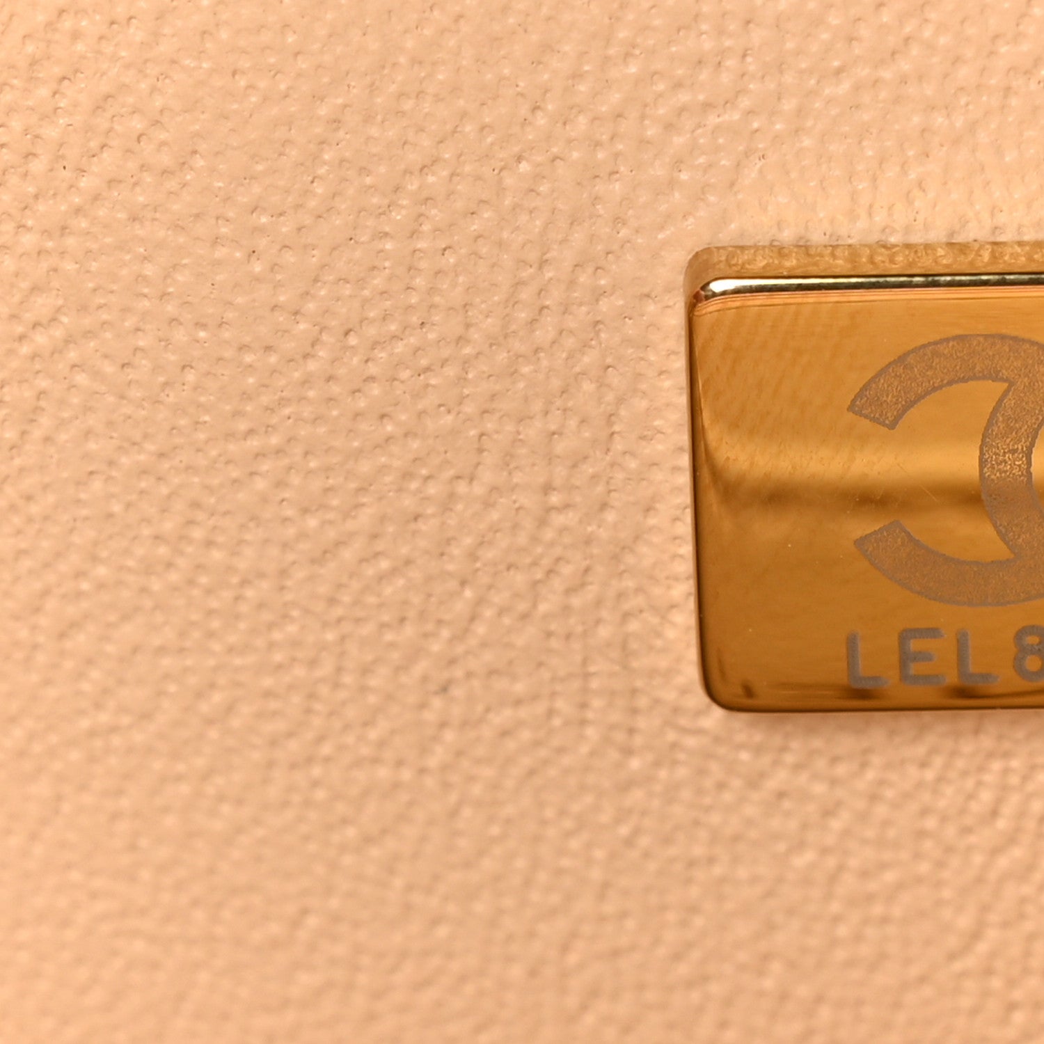 Chanel Lambskin Quilted Mini Rectangular Flap Beige 7 of 11