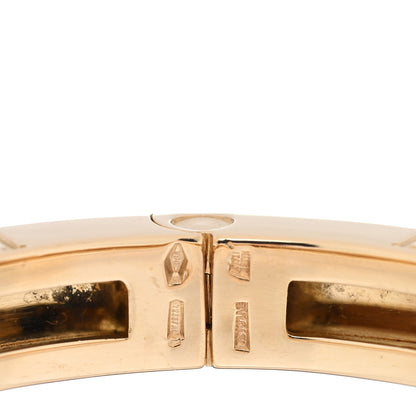 Bulgari 18K Yellow Gold Narrow B.Zero1 Bangle Bracelet 3 of 3
