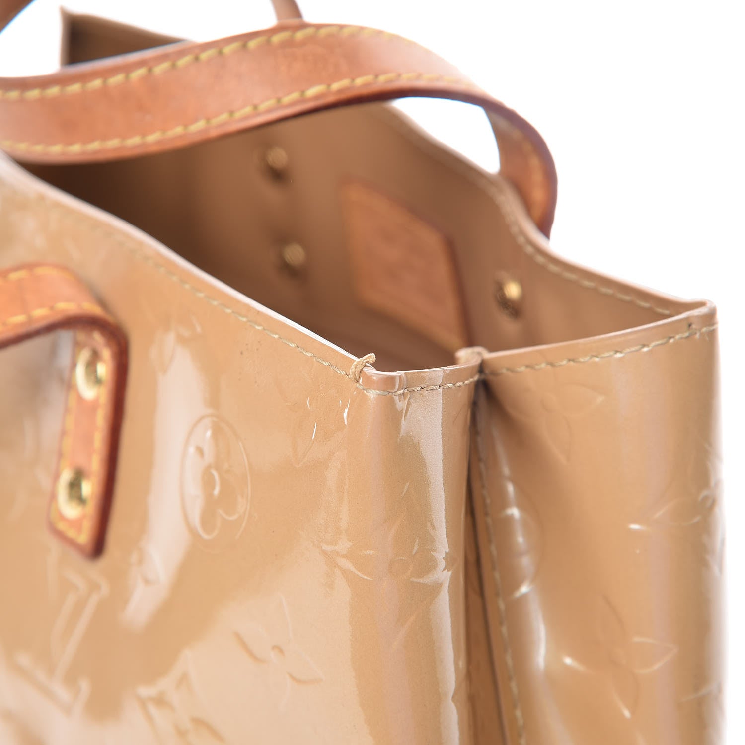 Louis Vuitton Vernis Reade PM Noisette 9 of 14