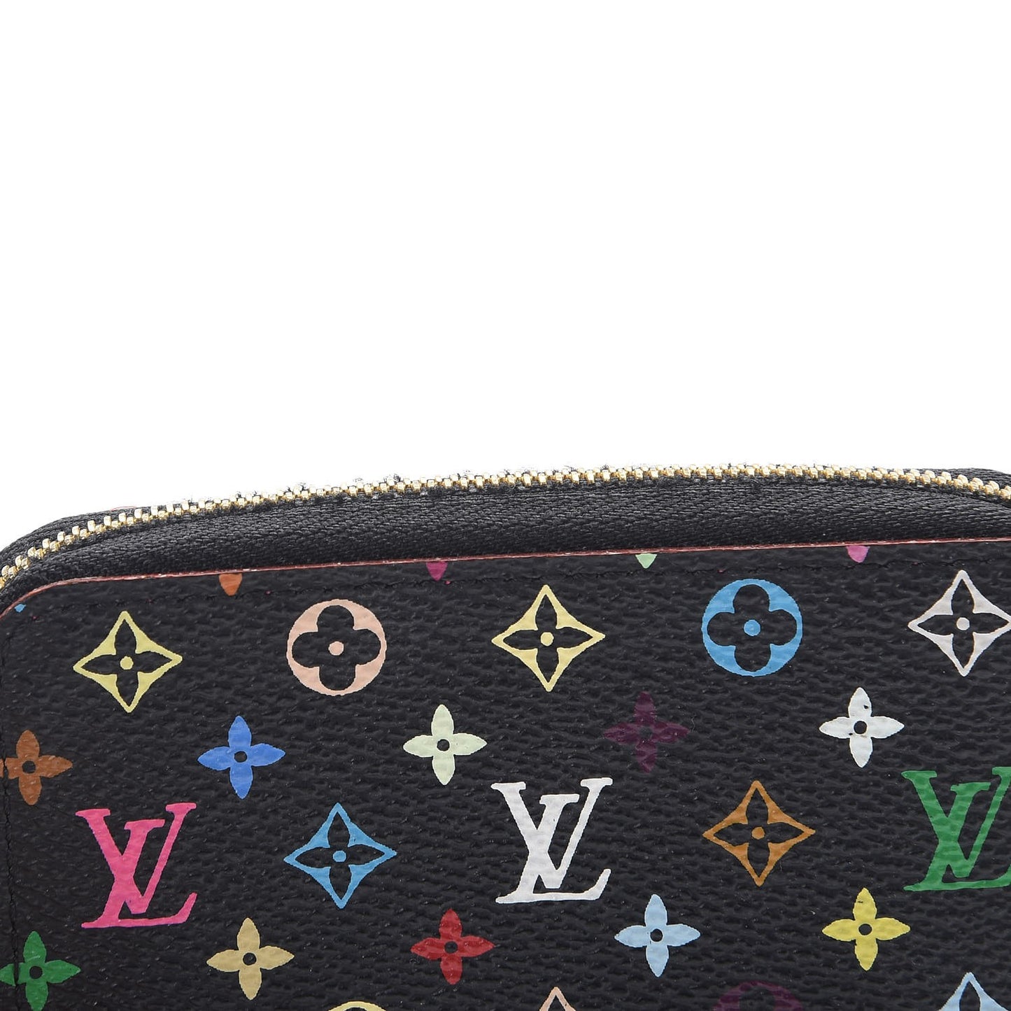 Monogram Multicolor Zippy Coin Purse Black Grenade