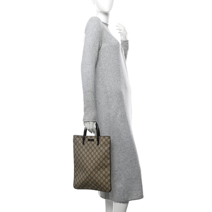 Gucci GG Plus Monogram Flat Vertical Tote Dark Brown 2 of 11