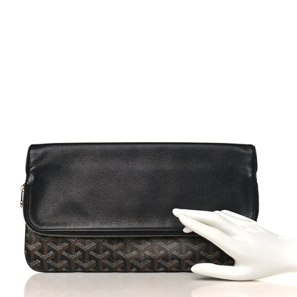 Goyard Goyardine Sainte Marie Soft Clutch Black 4 of 13