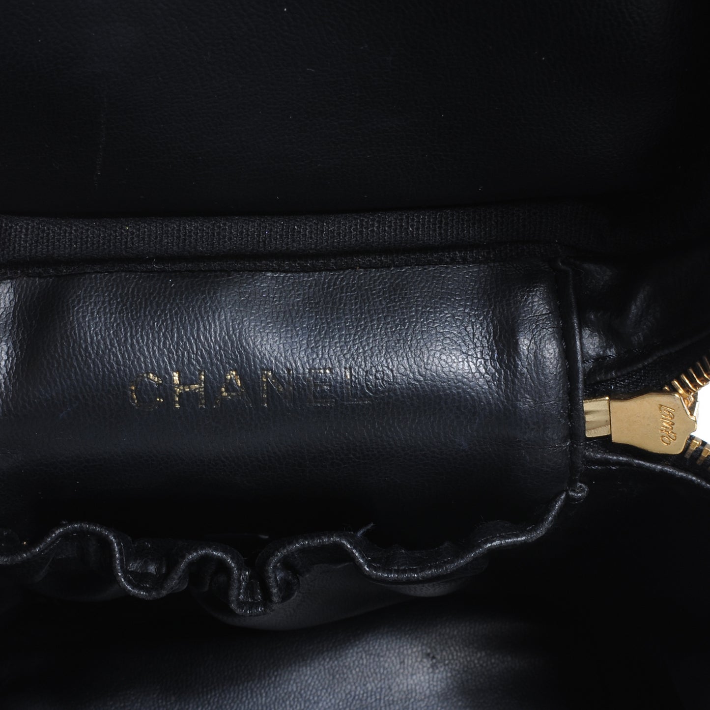 Caviar Cosmetic Vanity Bag Black