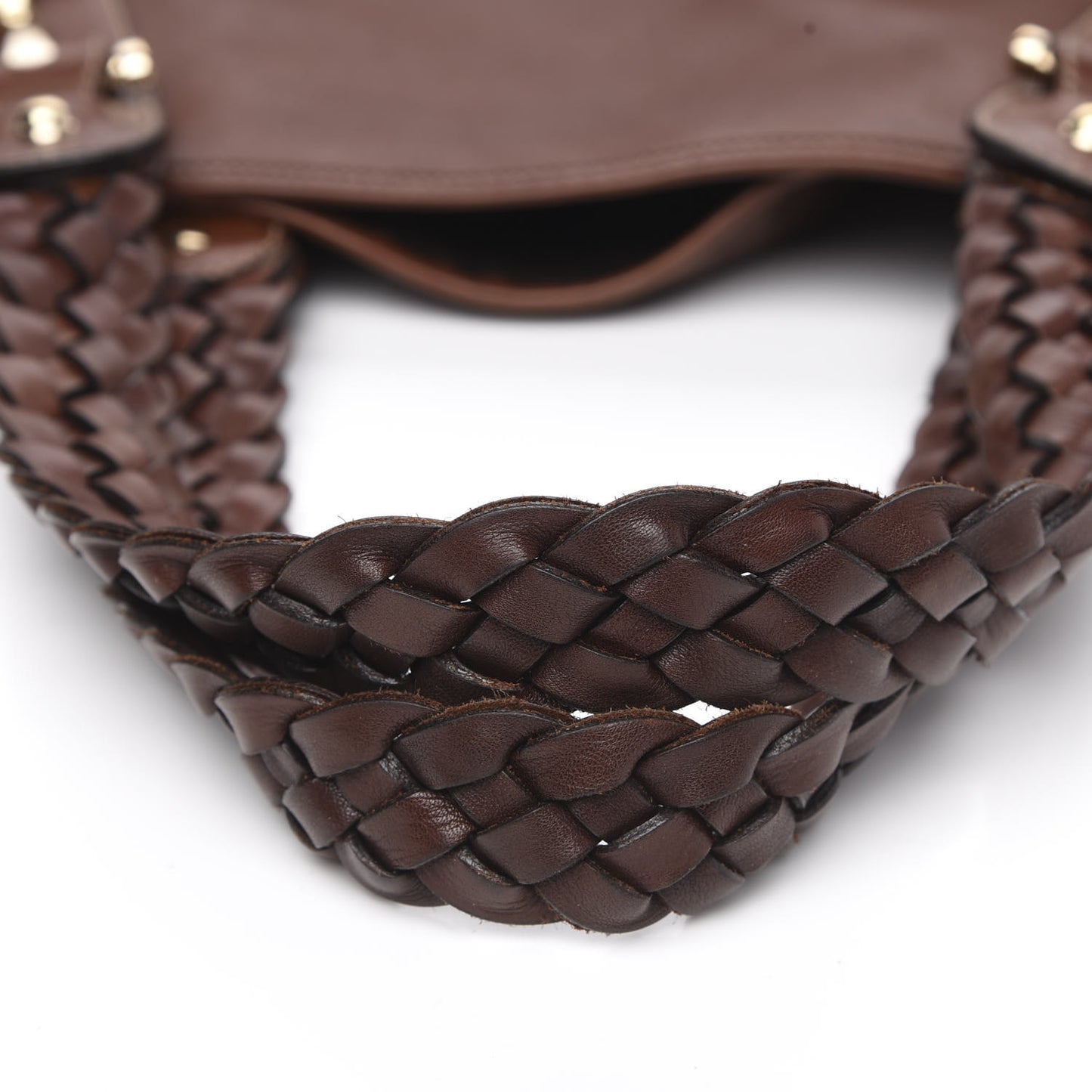 Calfskin Pelham Shoulder Bag Brown