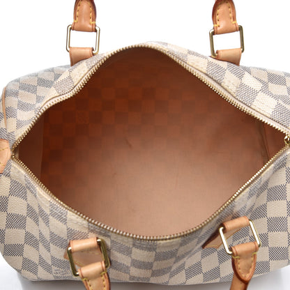 Louis Vuitton Damier Azur Speedy 30 17 of 25