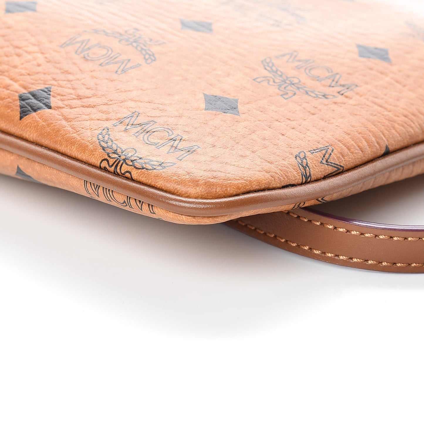 Visetos Liz Shopper Tote Pouch Cognac