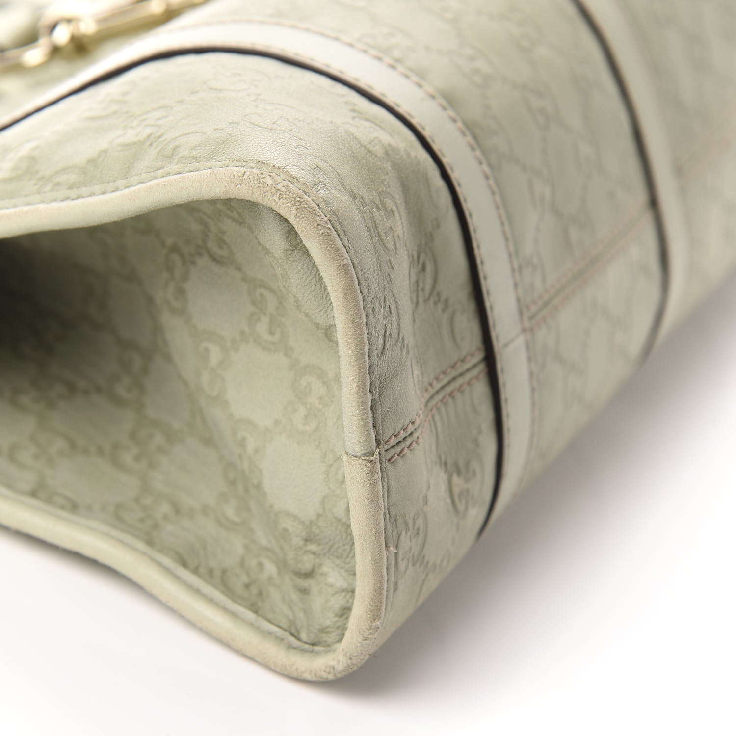 Gucci Guccissima Medium Joy Shoulder Bag Green 6 of 16