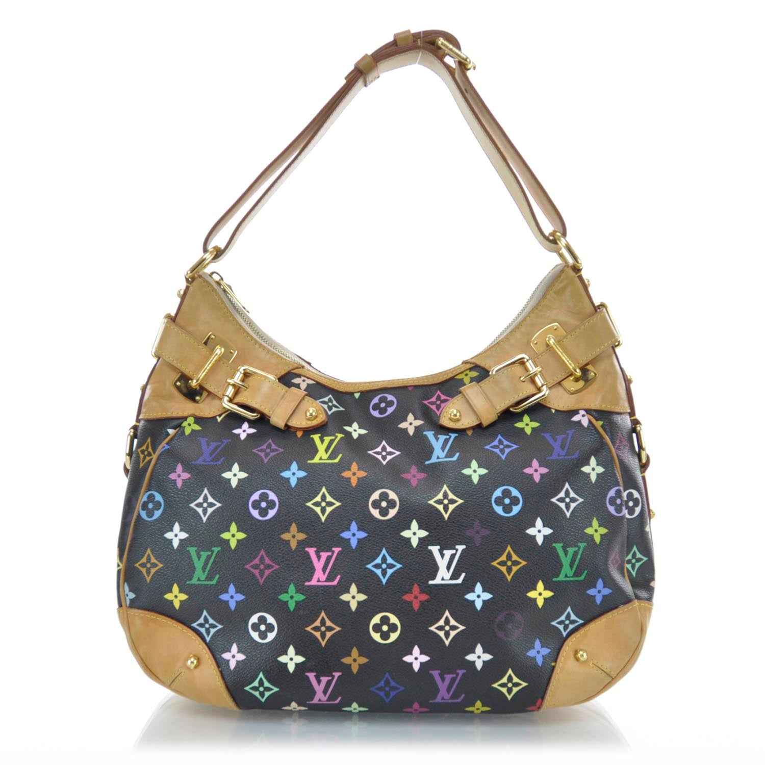 Louis Vuitton Monogram Multicolor Greta Black 1 of 9