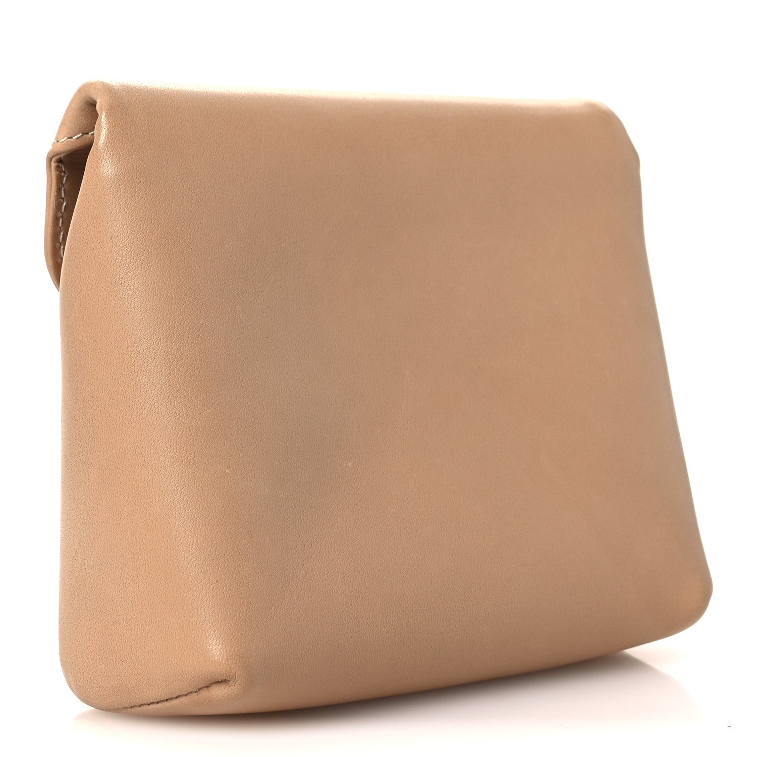 Louis Vuitton Lambskin Pouch Beige 3 of 13