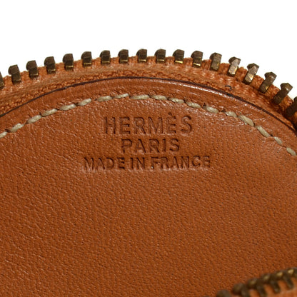 Hermes Natural Barenia Pear Coin Purse 7 of 11