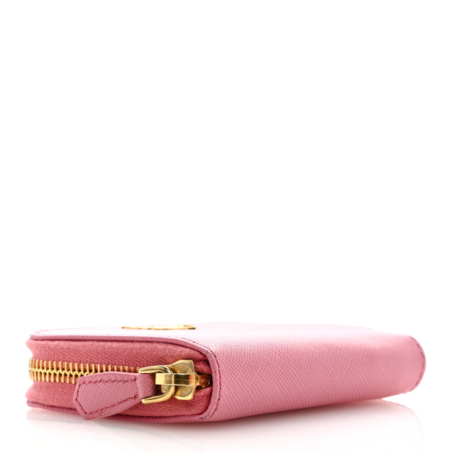 Prada Saffiano Metal Coin Purse Geranio 4 of 6