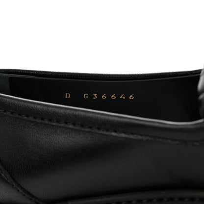 Chanel Lambskin Quilted CC Turnlock Loafers 37 Black 6 of 9
