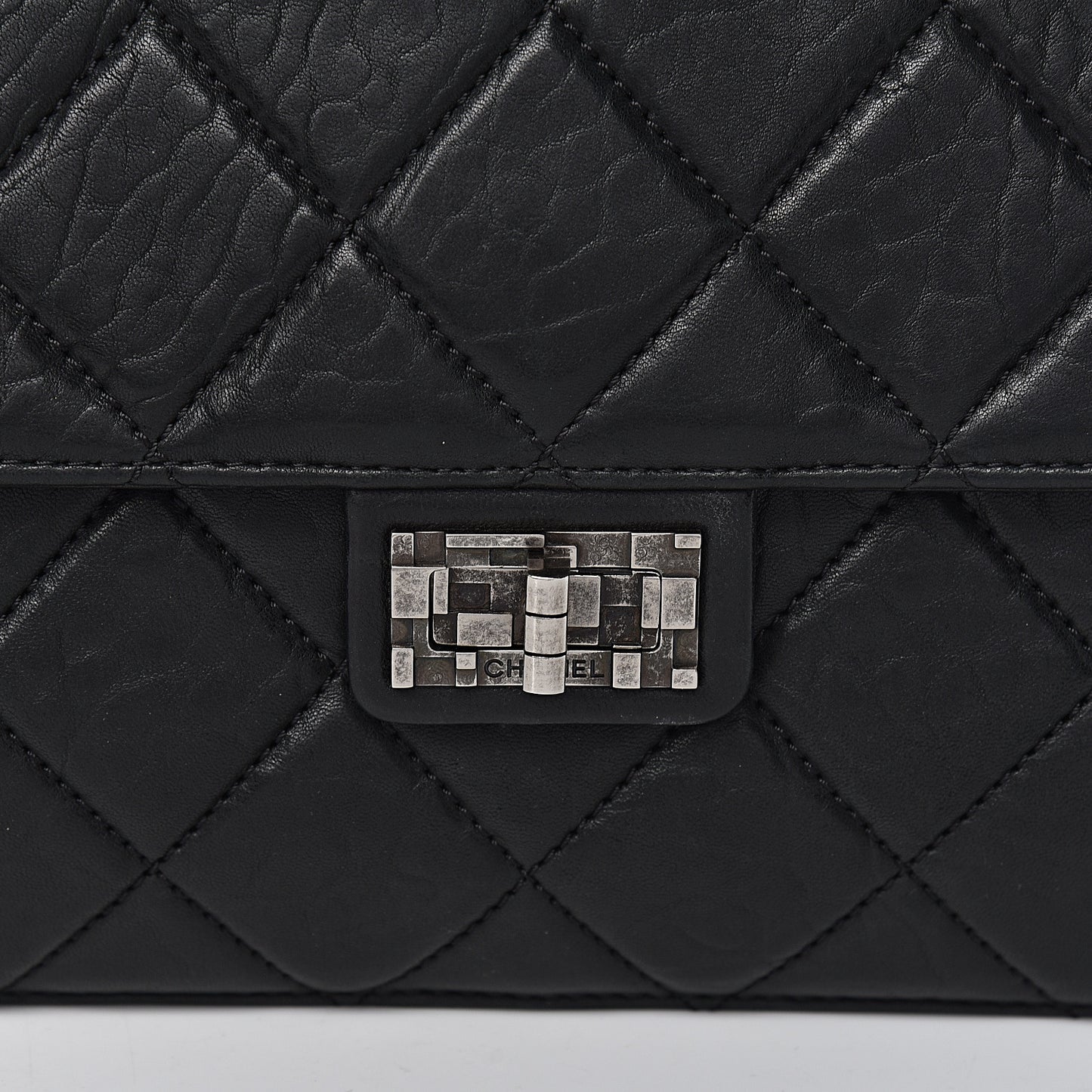 Washed Lambskin Maxi Take Away Flap Bag Black