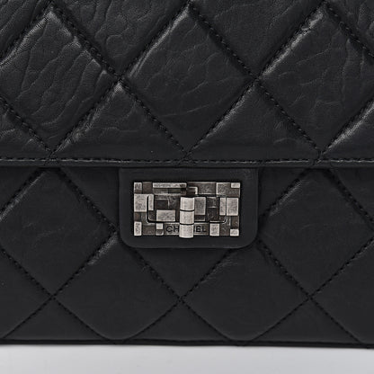 Chanel Washed Lambskin Maxi Take Away Flap Bag Black 20 of 20