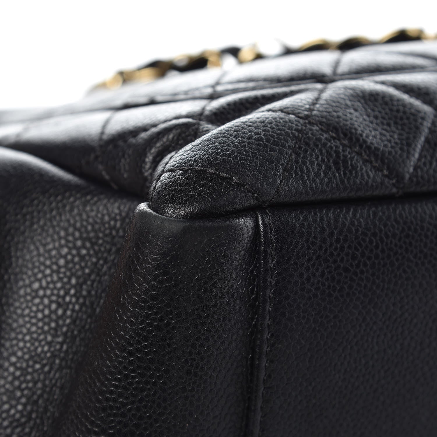 Chanel Caviar Quilted Grand Shopping Tote GST Black 10 of 16