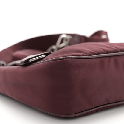 Prada Tessuto Nylon Re-Edition 2005 Shoulder Bag Granato 10 of 12