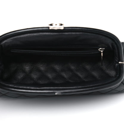 Chanel Lambskin Quilted Timeless Clutch Black 4 of 5