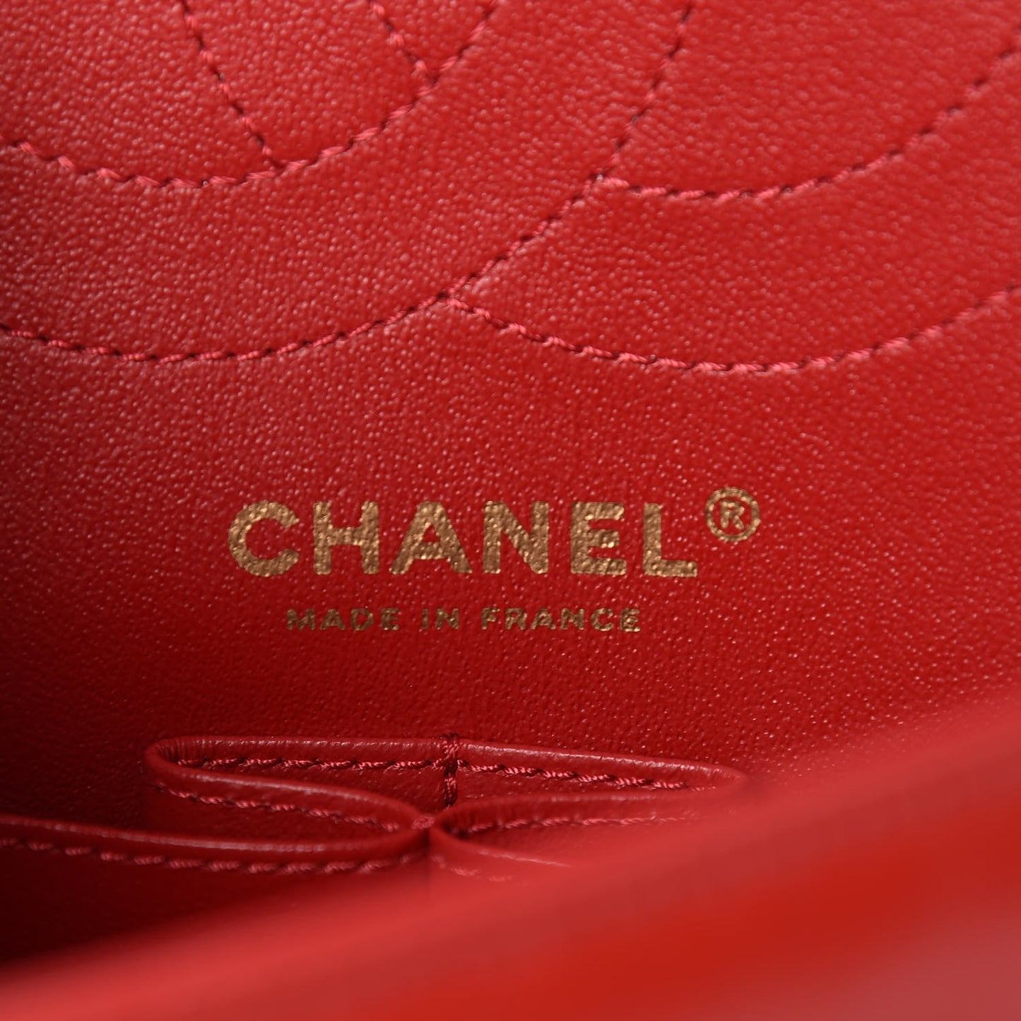 Aged Calfskin Quilted 2.55 Reissue 225 Flap Red