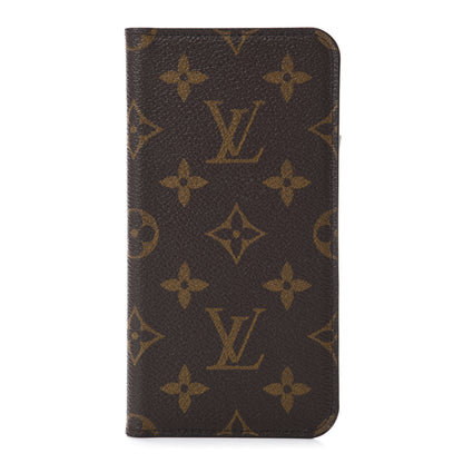 Louis Vuitton Monogram iPhone XR Folio Case 1 of 7