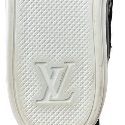Louis Vuitton Velvet Monogram Stellar Sneakers 38.5 Black White 6 of 7