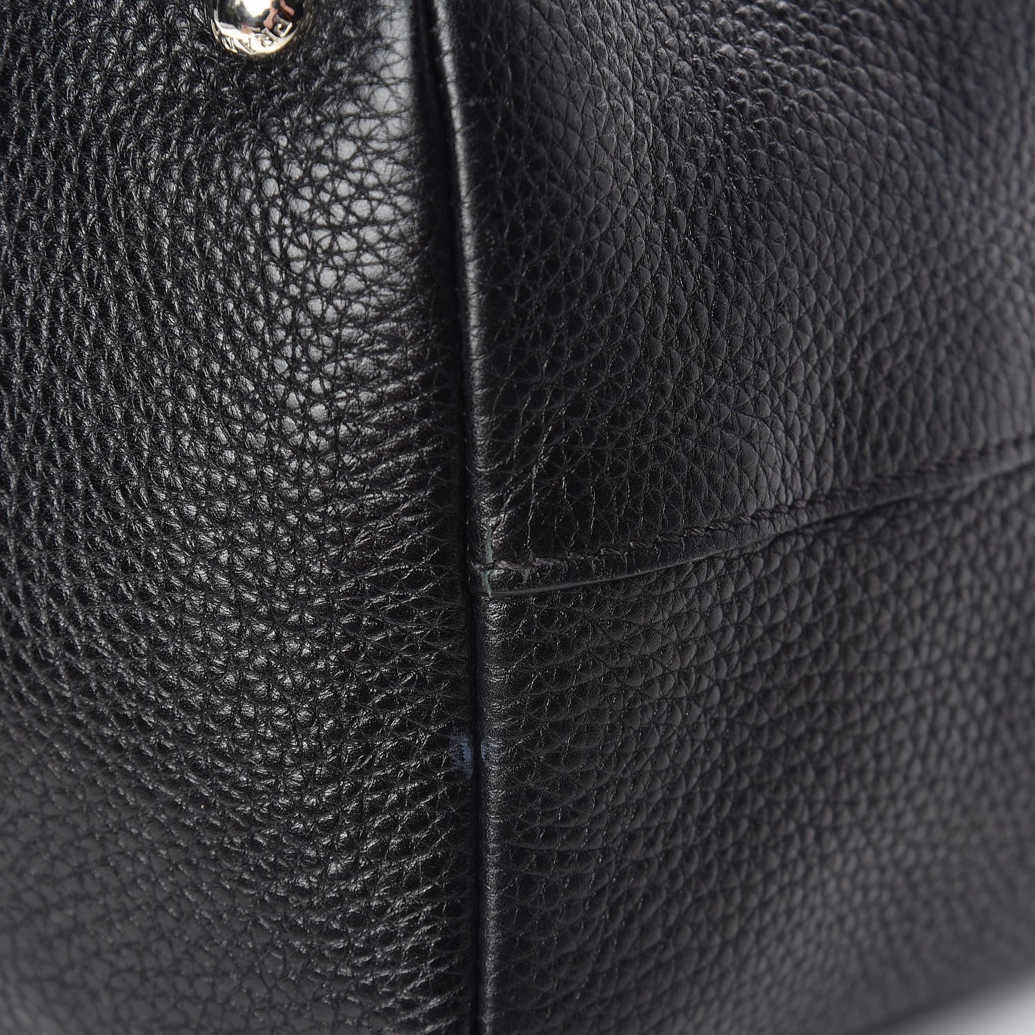 Prada Vitello Daino Pocket Tote Black 10 of 13