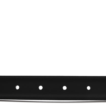 Celine Taurillon Calfskin Medium Triomphe Belt 75 30 Black 4 of 7