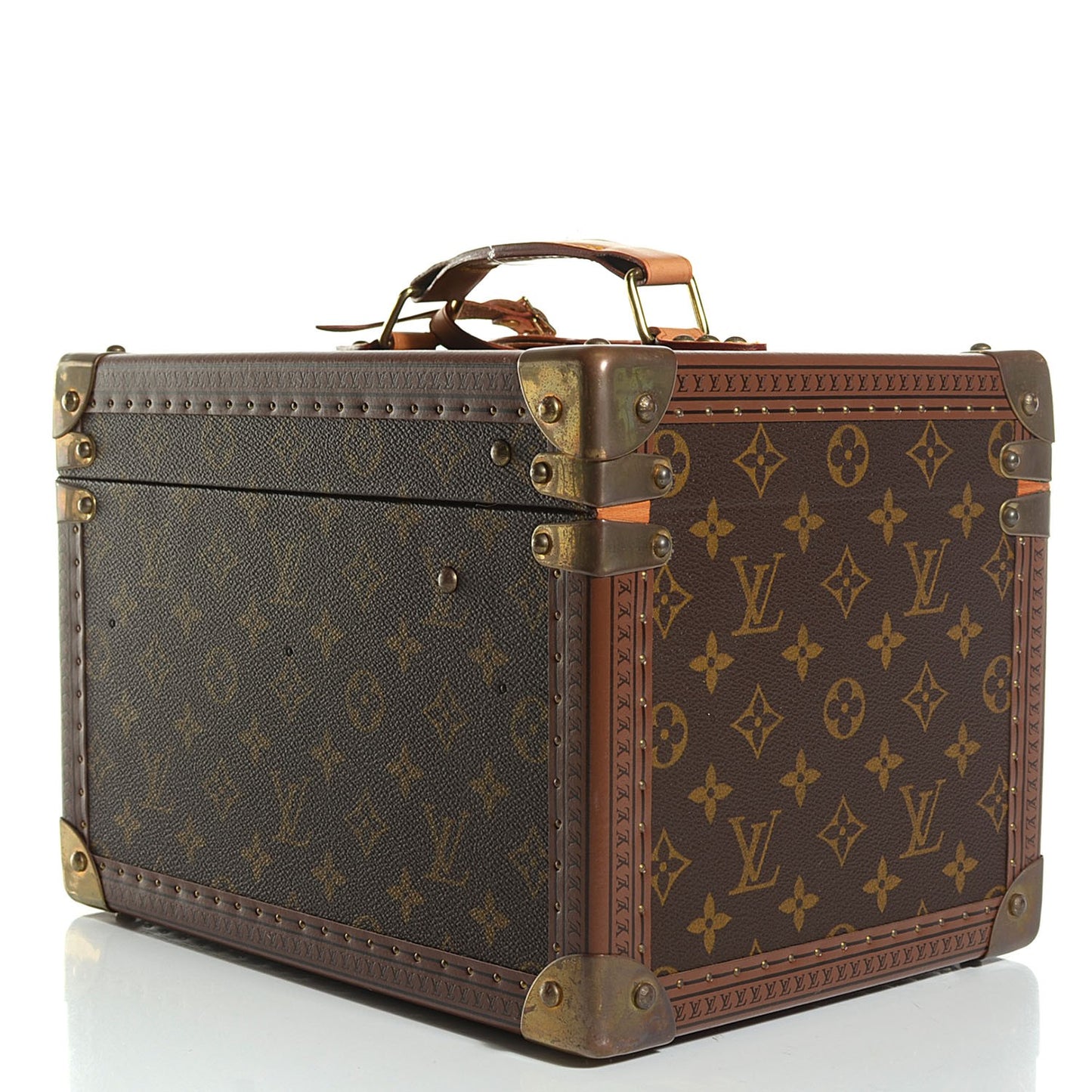 Monogram Boite Flacons Beauty Train Trunk Case