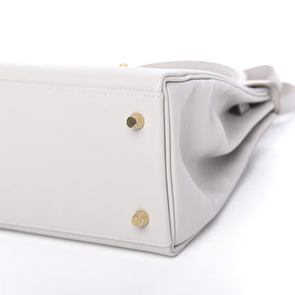 Hermes Evercolor Kelly Retourne 28 Gris Perle 8 of 12