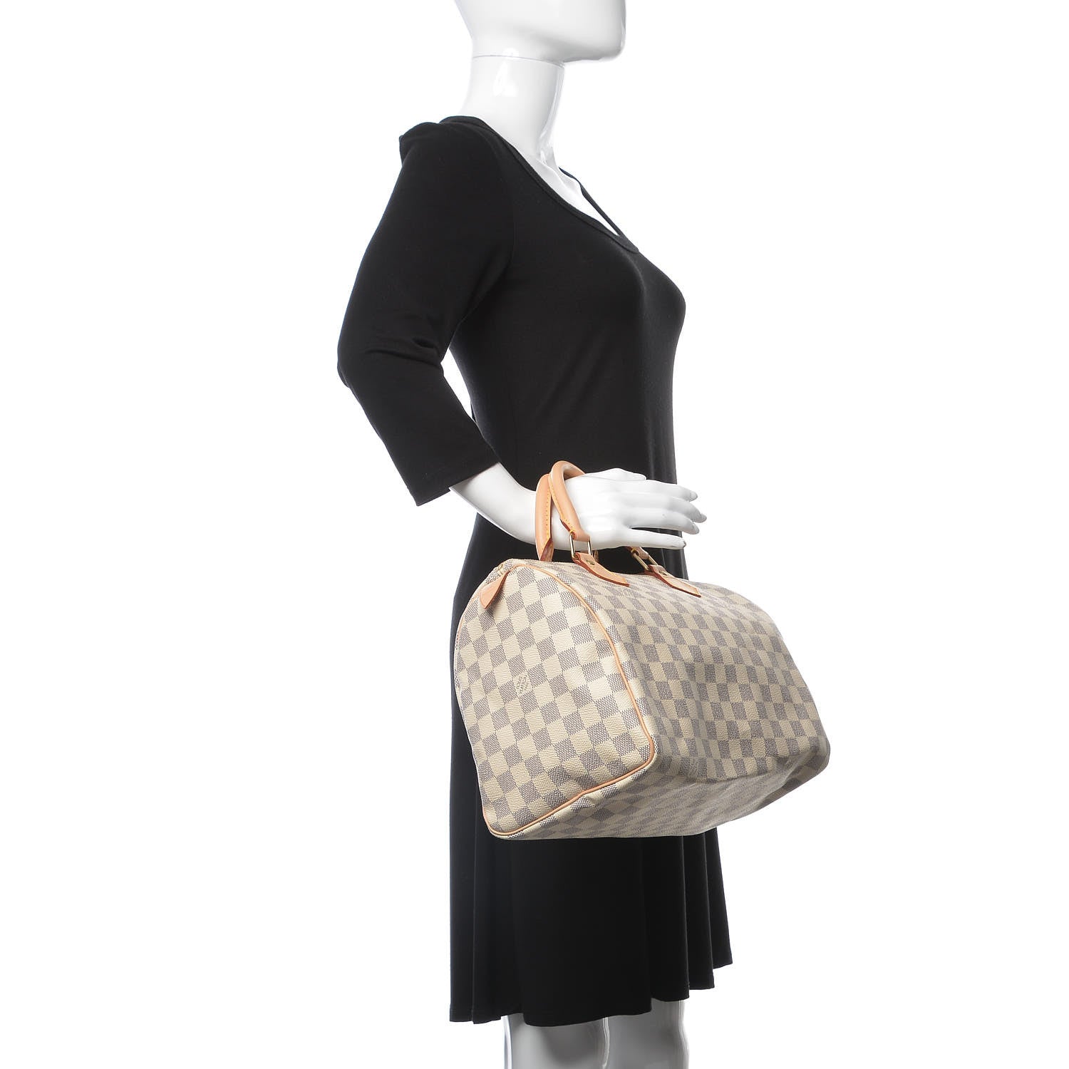 Louis Vuitton Damier Azur Speedy 30 2 of 8