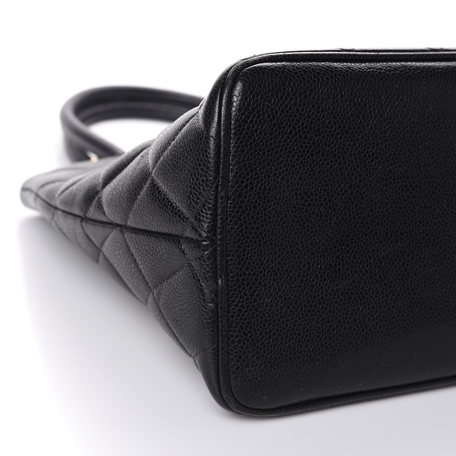 Chanel Caviar Quilted Medallion Tote Black 6 of 11