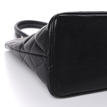 Chanel Caviar Quilted Medallion Tote Black 6 of 11