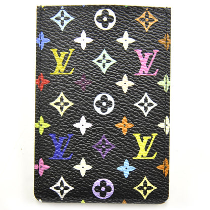 Louis Vuitton Monogram Multicolor Mirror and Case Pouch Black 3 of 9