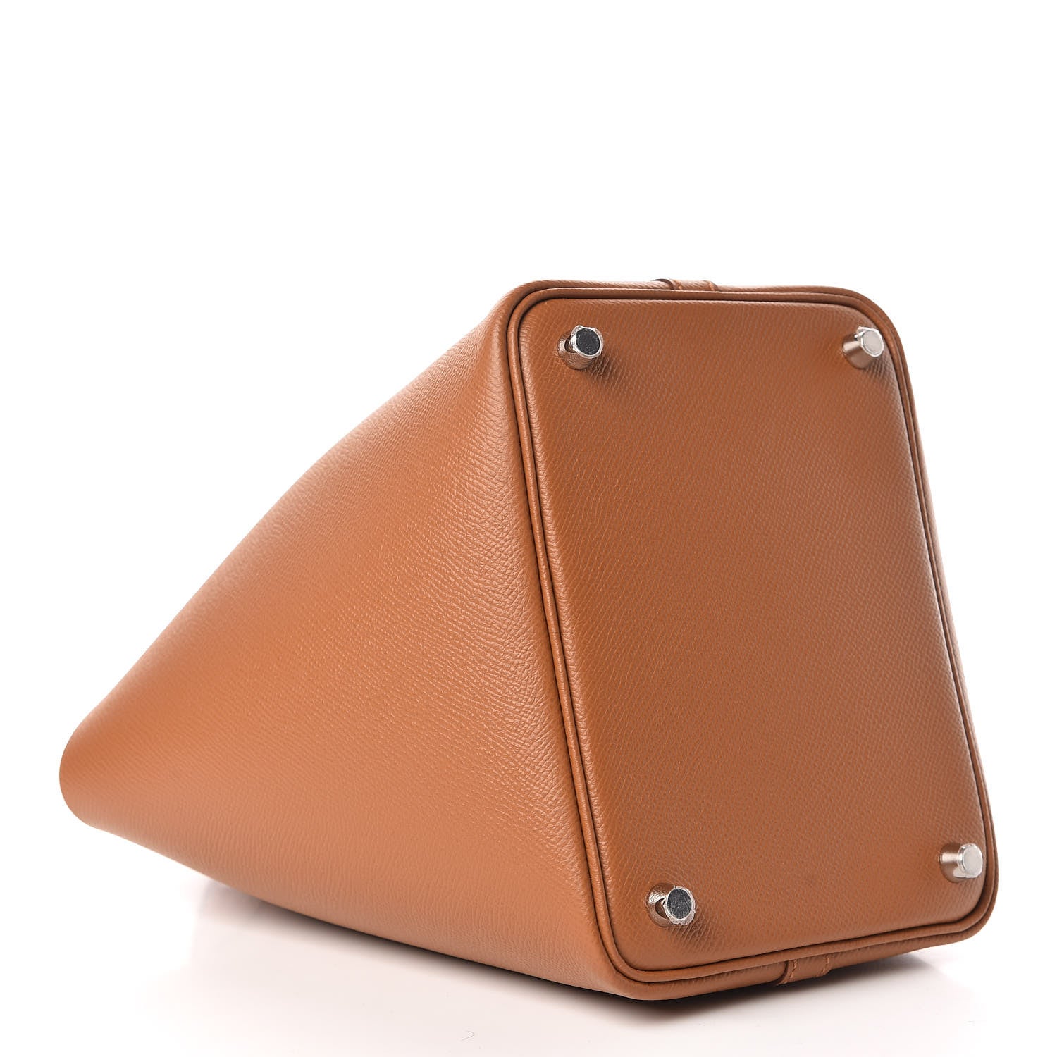 Hermes Epsom Tressage De Cuir Picotin Lock 18 PM Abricot Rose Azalee Gold 4 of 7