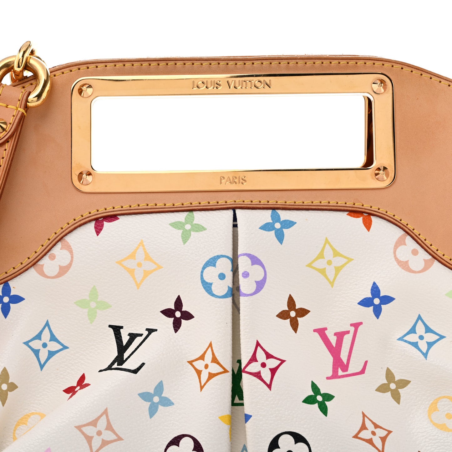 Monogram Multicolor Judy MM White