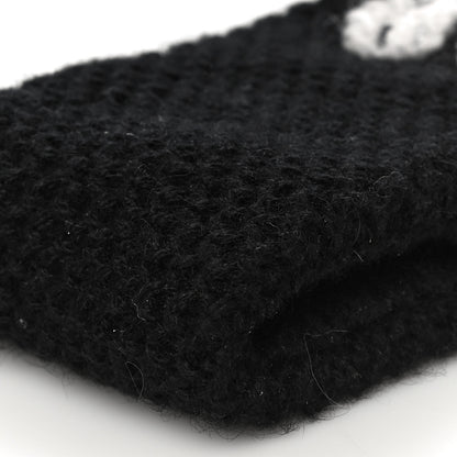 Chanel Cashmere CC Headband Black 6 of 8