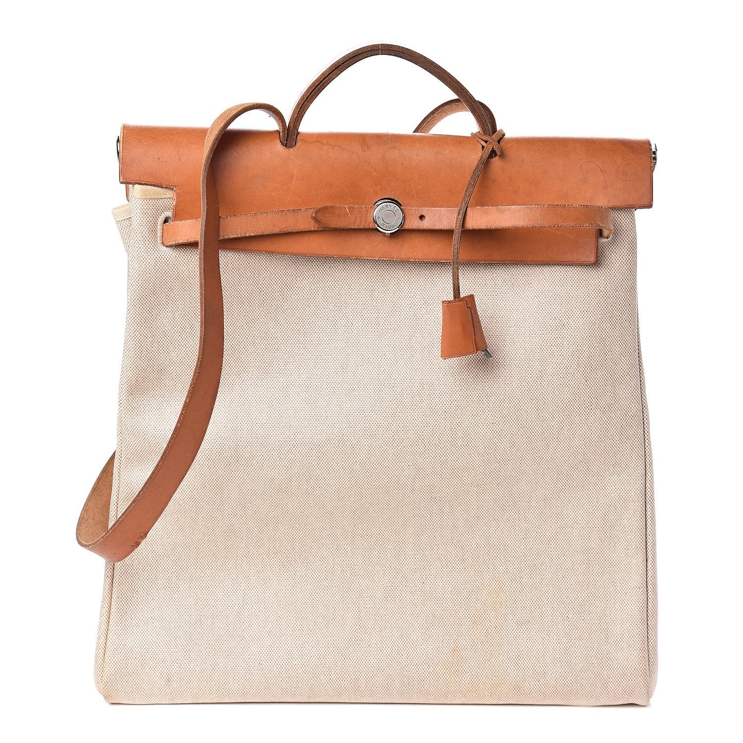 Toile Vache Calfskin Herbag 39 MM Natural