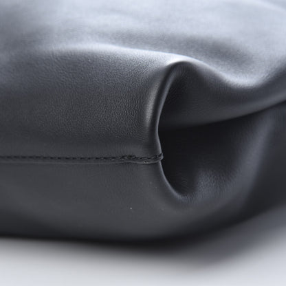 Burberry Smooth Calfskin Medium Grommet Hobo Black 11 of 12