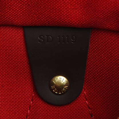Louis Vuitton Damier Ebene Speedy Bandouliere 25 11 of 12