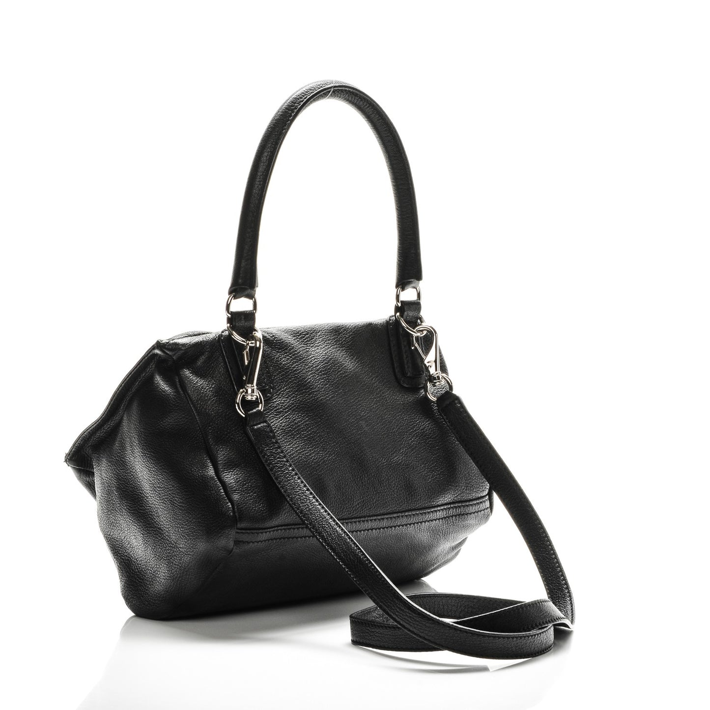 Sugar Goatskin Small Pandora Black