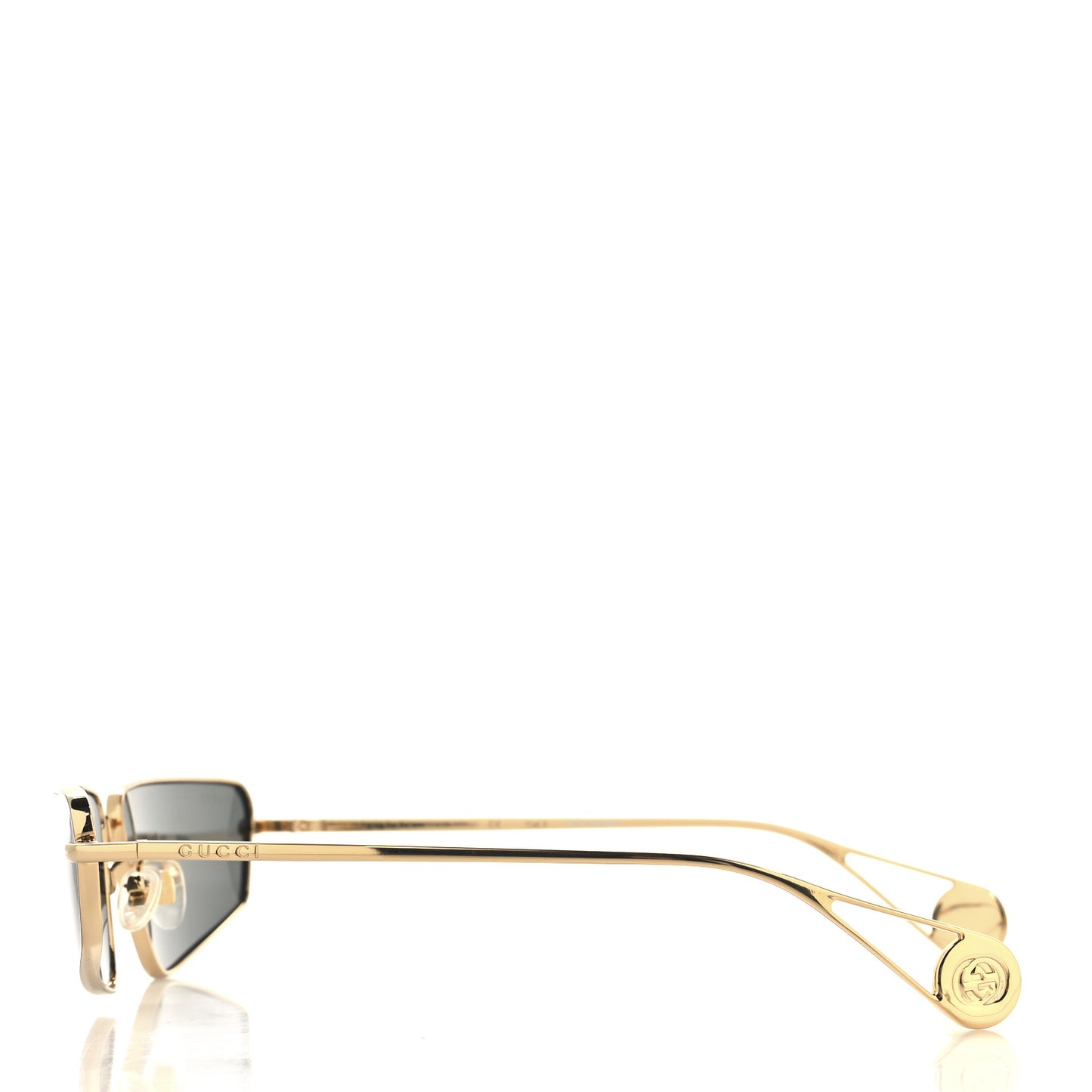 Metal Cat Eye Sunglasses GG0537S Gold