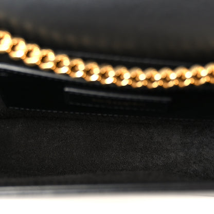 Saint Laurent Smooth Calfskin Medium Classic Monogram Kate Tassel Satchel Black 4 of 11