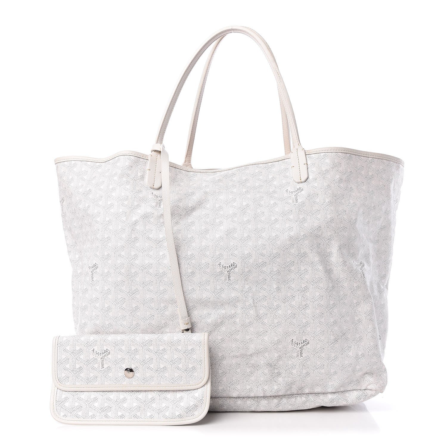 Goyard Goyardine Saint Louis GM White 1 of 15
