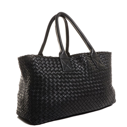 Bottega Veneta Nappa Intrecciato Medium Cabat Nero Black 3 of 7