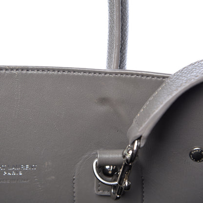 Saint Laurent Grained Calfskin Small Sac De Jour Fog 13 of 17