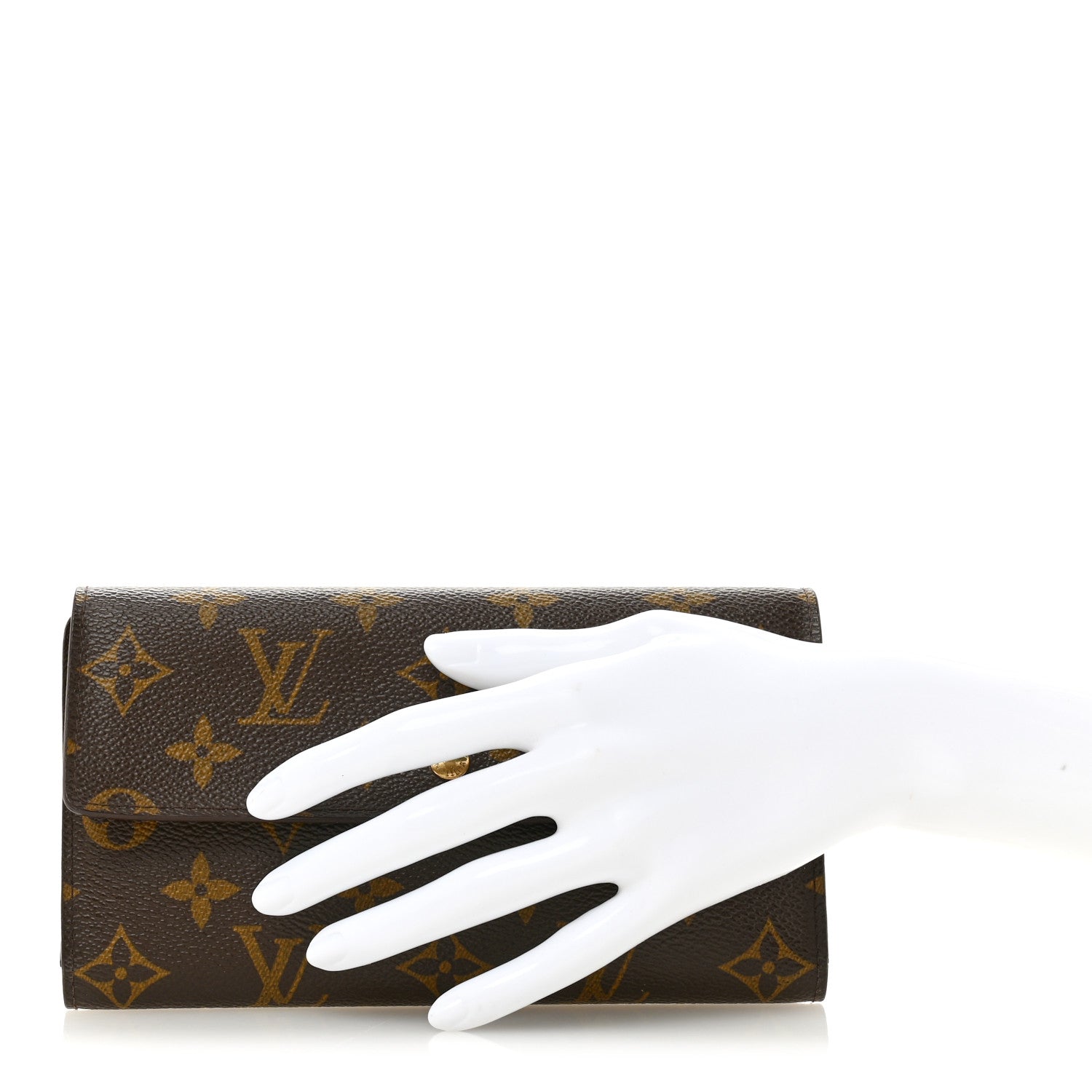 Louis Vuitton Monogram Sarah Wallet 2 of 7