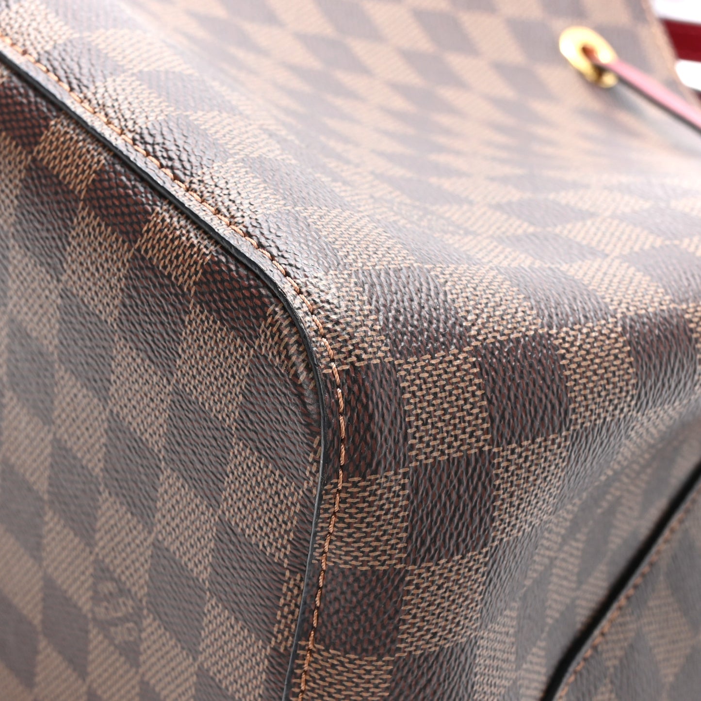 Damier Ebene Neonoe MM Cherry Berry