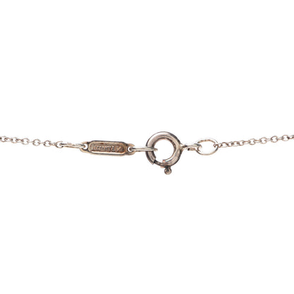 Tiffany Sterling Silver 18K Yellow Gold Signature X Pendant Necklace 5 of 6