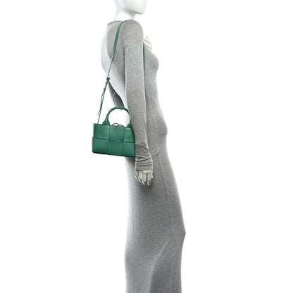 Bottega Veneta Lambskin Maxi Intreccio Candy Arco Tote Mermaid 2 of 10