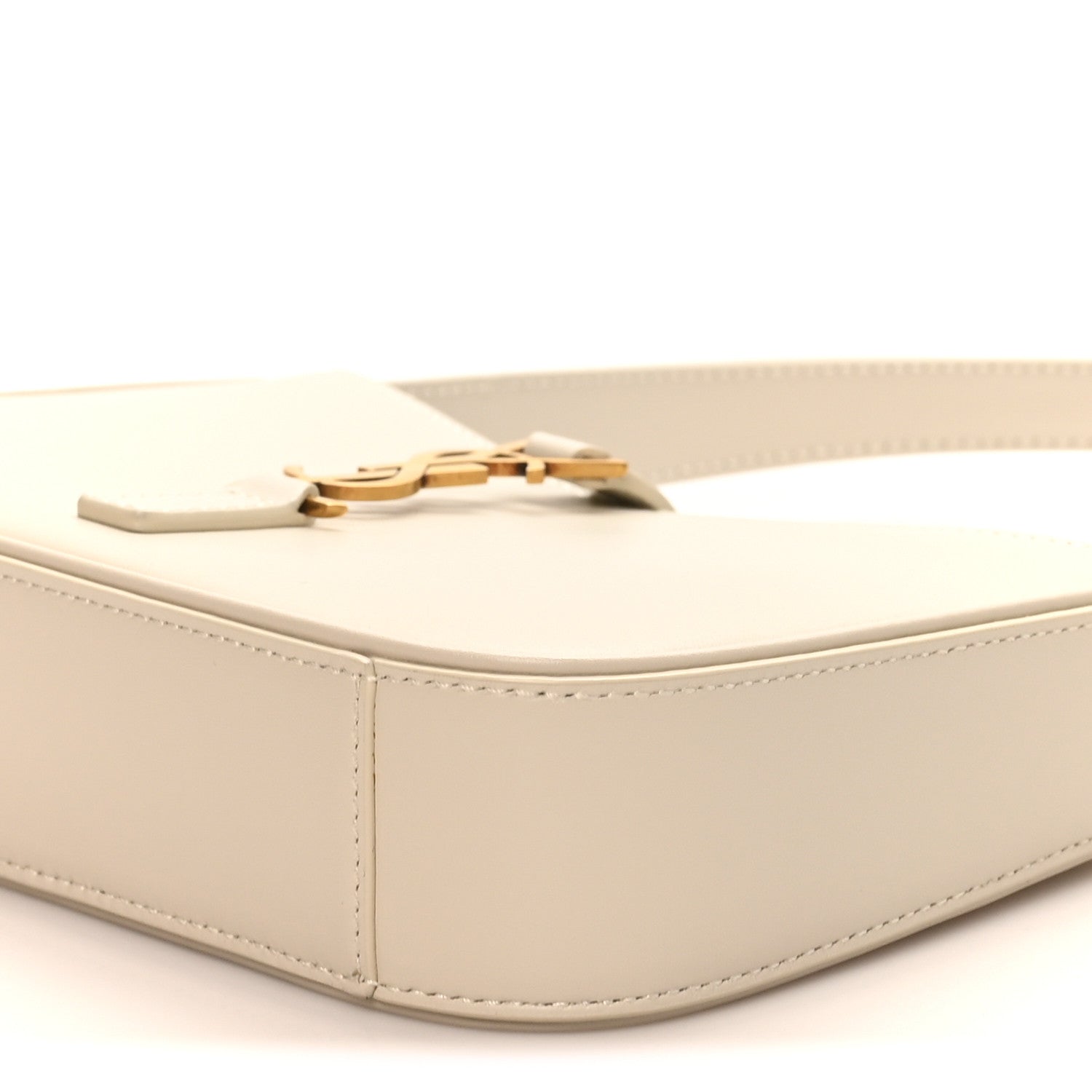 Saint Laurent Smooth Calfskin Le 5 A 7 Mini Hobo Crema Soft 9 of 10